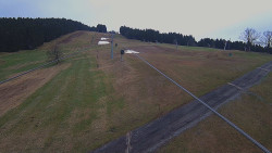 Lanovka - pohled nahoru