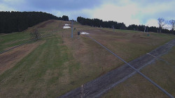 Lanovka - pohled nahoru