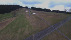 Lanovka - pohled nahoru