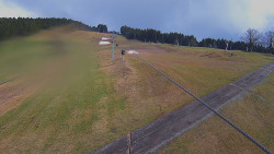 Lanovka - pohled nahoru