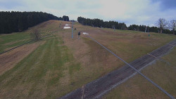 Lanovka - pohled nahoru