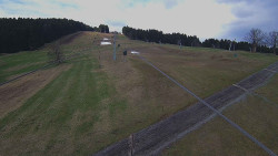 Lanovka - pohled nahoru