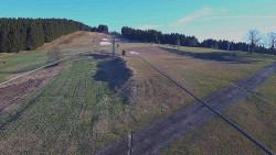 Lanovka - pohled nahoru