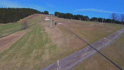 Lanovka - pohled nahoru