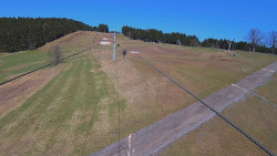 Lanovka - pohled nahoru