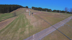 Lanovka - pohled nahoru