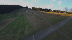 Lanovka - pohled nahoru