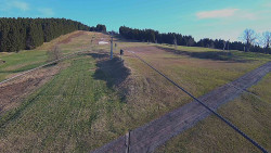 Lanovka - pohled nahoru