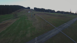 Lanovka - pohled nahoru