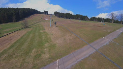 Lanovka - pohled nahoru