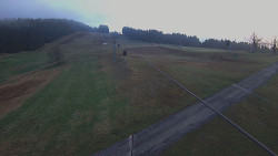 Lanovka - pohled nahoru