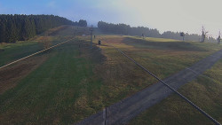 Lanovka - pohled nahoru