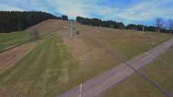 Lanovka - pohled nahoru