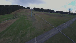 Lanovka - pohled nahoru