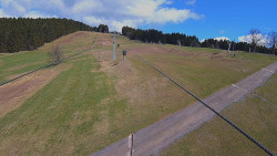 Lanovka - pohled nahoru