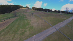 Lanovka - pohled nahoru