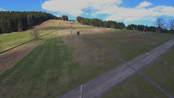 Lanovka - pohled nahoru