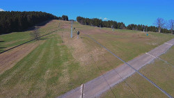 Lanovka - pohled nahoru