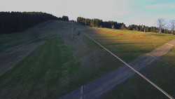 Lanovka - pohled nahoru