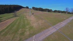 Lanovka - pohled nahoru