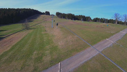 Lanovka - pohled nahoru