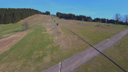 Lanovka - pohled nahoru