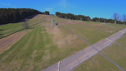 Lanovka - pohled nahoru