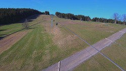 Lanovka - pohled nahoru