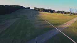 Lanovka - pohled nahoru