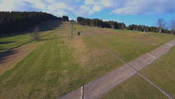 Lanovka - pohled nahoru