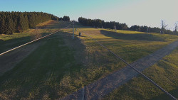 Lanovka - pohled nahoru