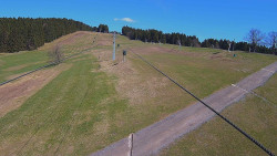 Lanovka - pohled nahoru