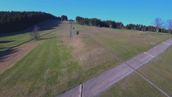 Lanovka - pohled nahoru