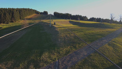 Lanovka - pohled nahoru