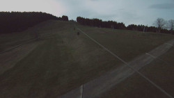 Lanovka - pohled nahoru