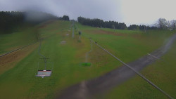 Lanovka - pohled nahoru