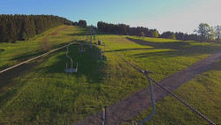 Lanovka - pohled nahoru