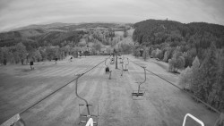 Lanovka - pohled dolů