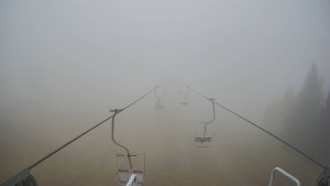 Snow park Paprsek - Lanovka - pohled dolů - 23.10.2025 v 12:01