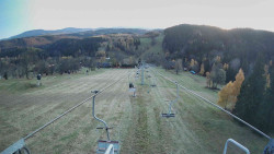 Lanovka - pohled dolů