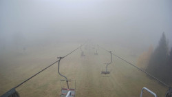 Lanovka - pohled dolů