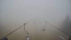 Lanovka - pohled dolů