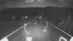 Lanovka - pohled dolů