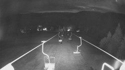 Lanovka - pohled dolů