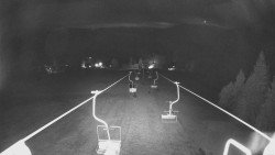 Lanovka - pohled dolů