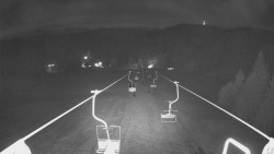 Lanovka - pohled dolů