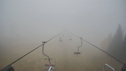 Lanovka - pohled dolů