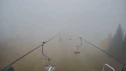 Lanovka - pohled dolů