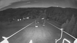 Lanovka - pohled dolů