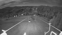 Lanovka - pohled dolů